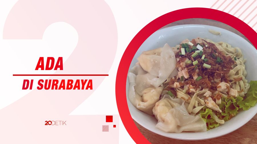 Pangsit Mie Ayam dengan Bakwan Sapi, Nikmat Banget!