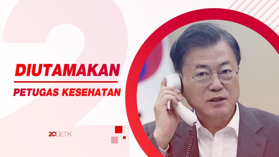 Presiden Moon: Korea Selatan Mulai Suntik Vaksin Februari