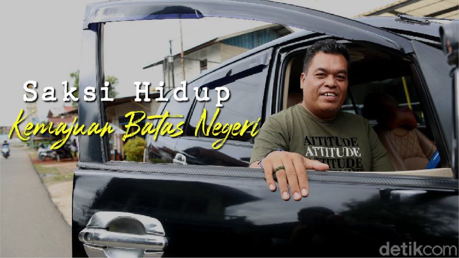 Kisah Sopir Travel Perbatasan, Saksi Perkembangan Jalur Batas Negeri
