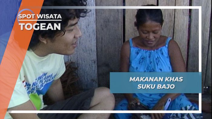 Njepa, Sagu Bercampur Gula merah Kuliner Suku Bajo Togean Sulawesi Tengah