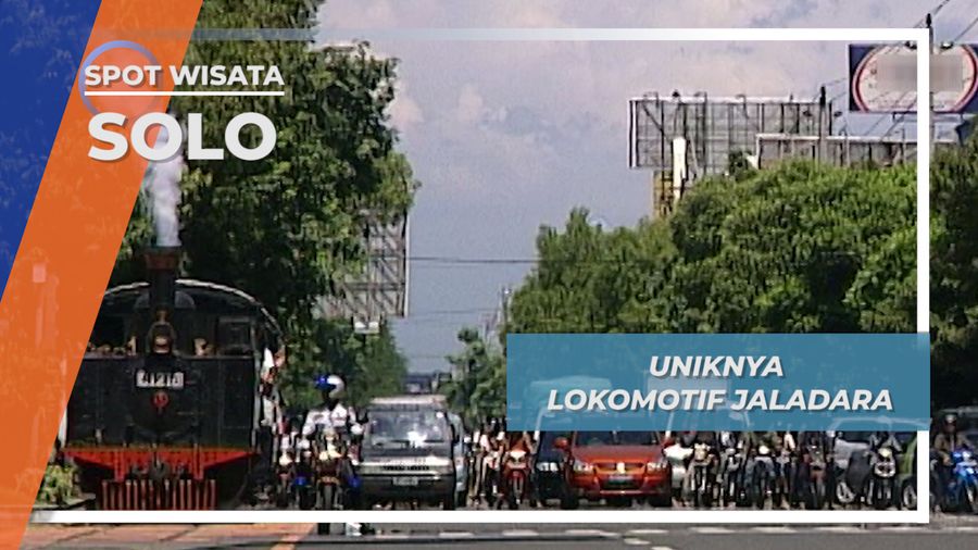 Lokomotif Jaladara, Mesin Buatan Jerman di Solo