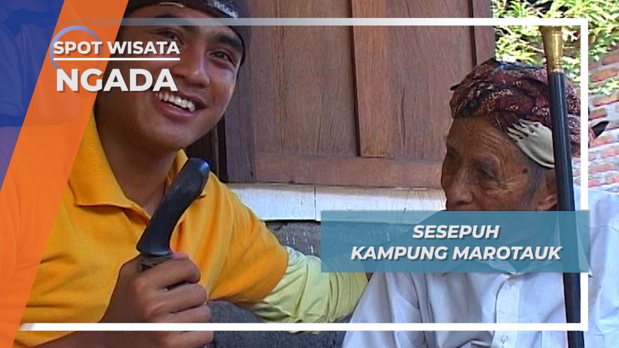 Sesepuh Kampung Marotauk Ngada Flores, Asal Gowa Berumur Lebih Dari 100 Tahun
