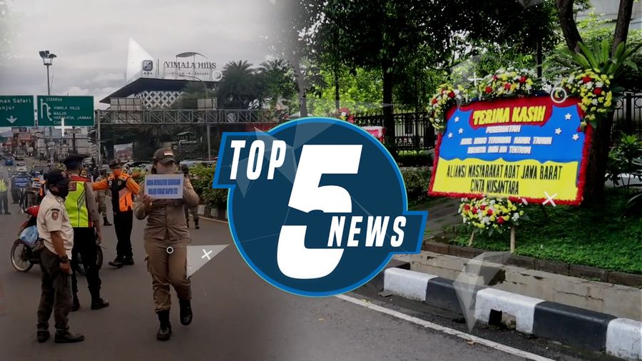 Top 5: Vaksin Sinovac Tahap II Tiba, TNI-Polri Banjir Karangan Bunga