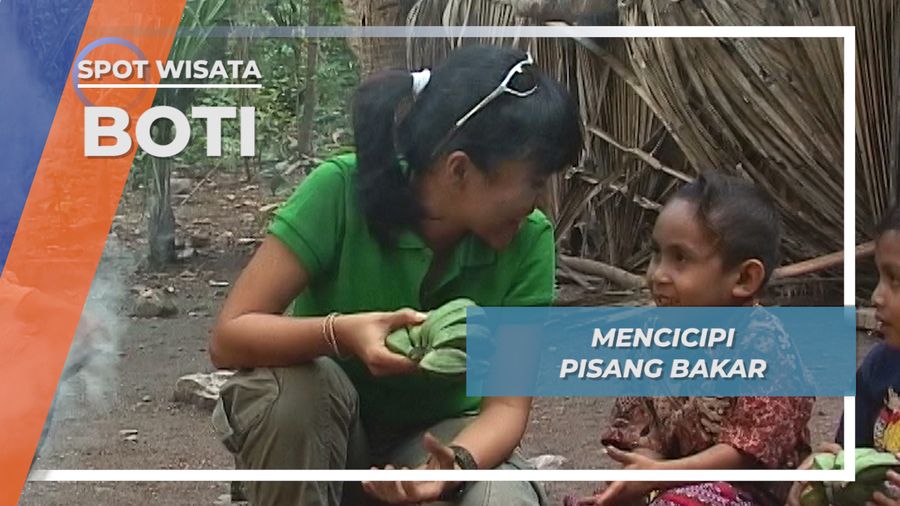 Tunu Uki Pisang Bakar Suku Boti Pulau Timor Untuk Menghargai Tamu  