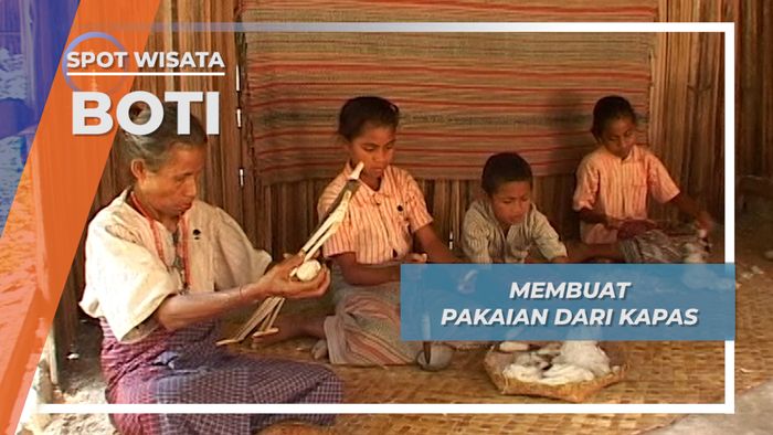 Menanam Kapas, Memintal Benang, Menenun Kain, Kehidupan Suku Boti Pulau Timor 