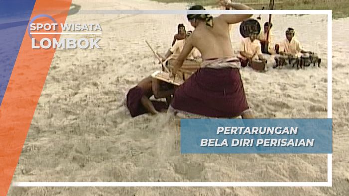 Pertarungan Minta Hujan Yang Berhenti Kalo Ada Darah Di Kepala Perisaian Lombok