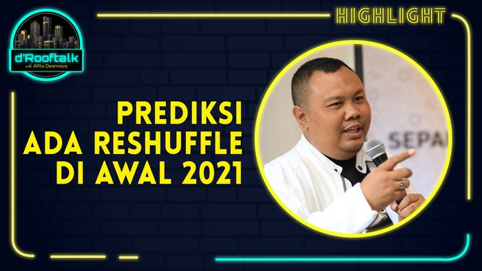Pengamat Politik Hendri Satrio Wacanakan Ada Reshuffle Lanjutan