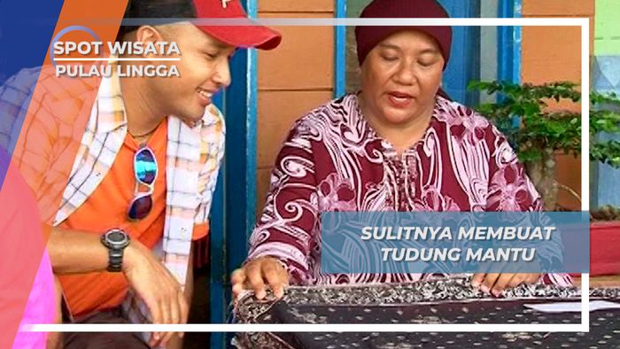 Butuh Kejelian untuk Membuat Tudung Mantu, Kerudung Khas Pulau Lingga