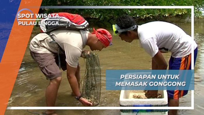 Persiapan Sebelum Memasak Gonggong, Pualu Lingga