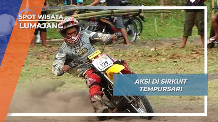 Sirkuit Tempursari, Ajang Adu Aksi Penghobi Motocross Warga Lumajang