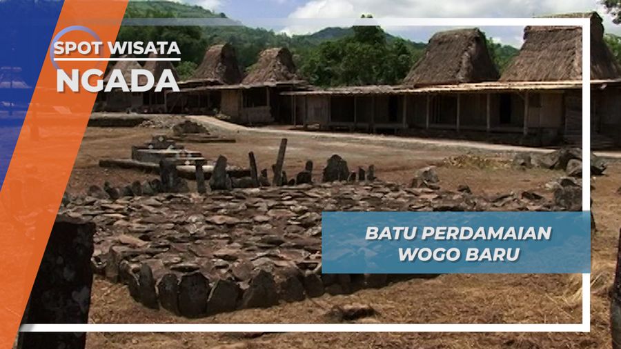 Batu Perdamaian Wogo Baru, Simbol Perjanjian Tanah Milik Sembilan Suku, Ngada, Flores 