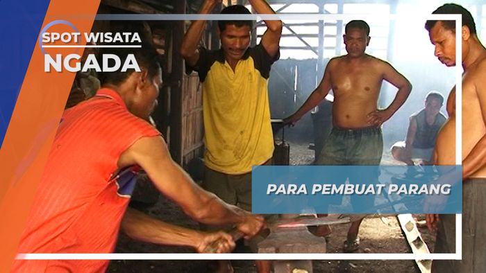 Warga Ratogesa, Para Ahli Pembuat Parang di Wogo Baru, Ngada