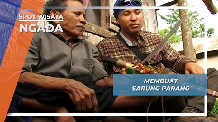 Parang dan Sarung Khas Flores, Ngada