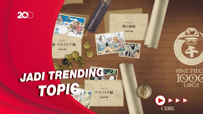 Kebahagiaan Netizen Sambut One Piece Chapter 1000