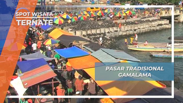 Pasar Tradisional Gamalama, Pasar Serba Ada di Tepi Gunung Gamalama, Ternate