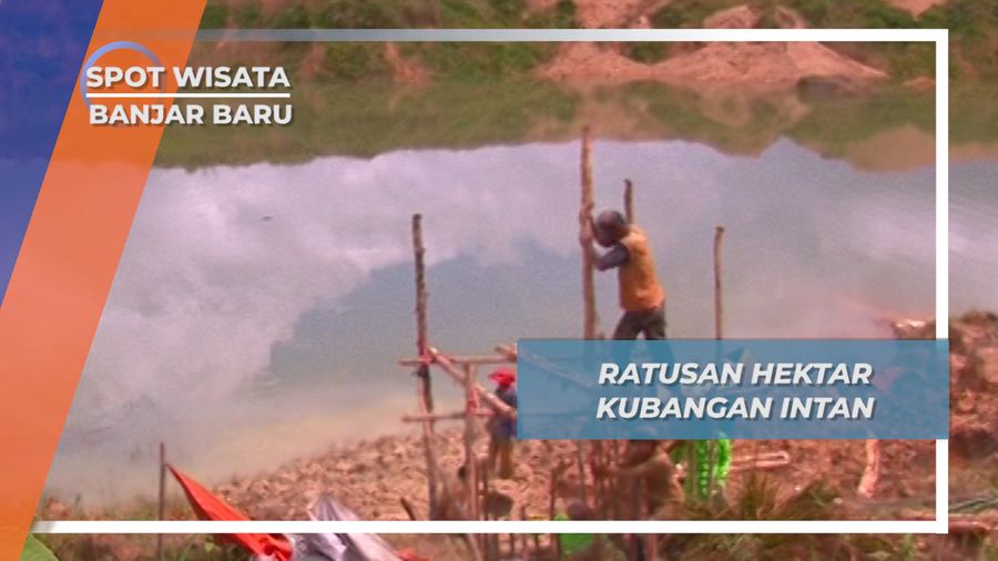 Area Persawahan yang Menjadi Kubangan Intan, Banjarbaru