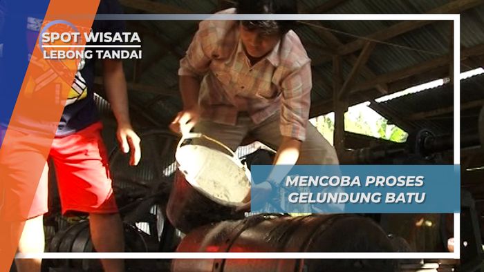 Gelundung Batu, Proses Memisahkan Serpihan Batu dan Emas Murni, Lebong Tandai Bengkulu Utara