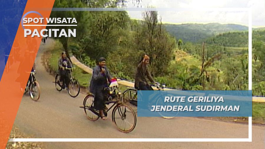 Menjelajahi Jalur Gerilya Jendral Sudirman di Pacitan dengan Sepeda Ontel