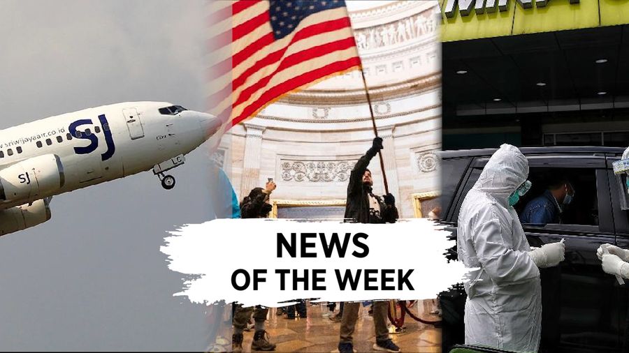 News Of The Week: Sriwijaya Air Jatuh, Massa Trump Rusuh di Capitol