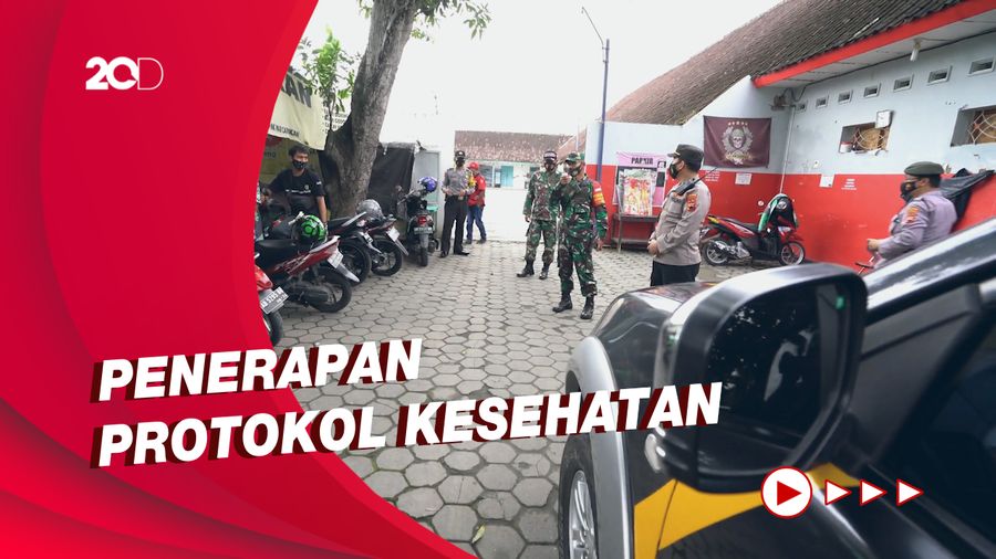 TNI-Polri di Sukoharjo Gencarkan Operasi Yustisi Jelang PSBB 11-25 Januari