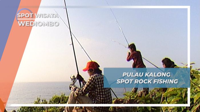 Pulau Kalong Spot Rock Fishing, Berkursi Gantung Dengan Hempasan Ombak Laut Selatan