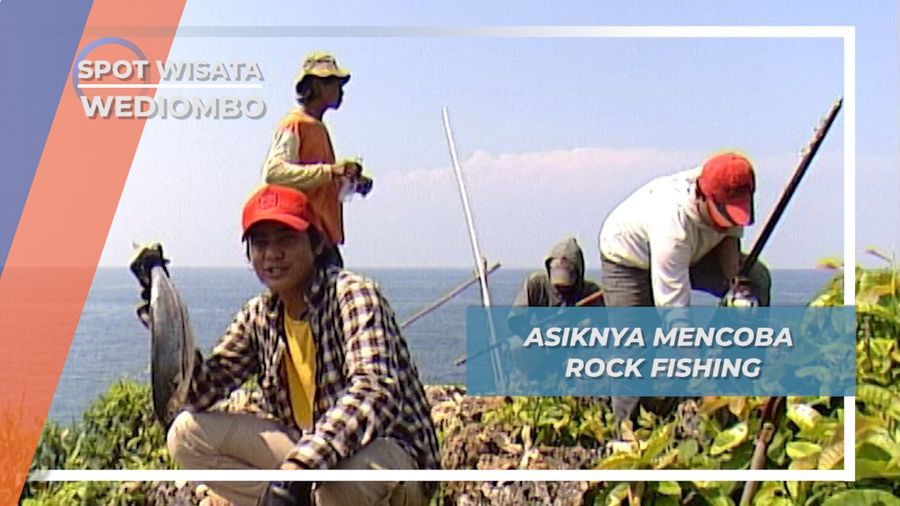 Strike..!!! Hasil Tangkapan Rock Fishing Laut Selatan Pulau Kalong Wediombo Yogyakarta
