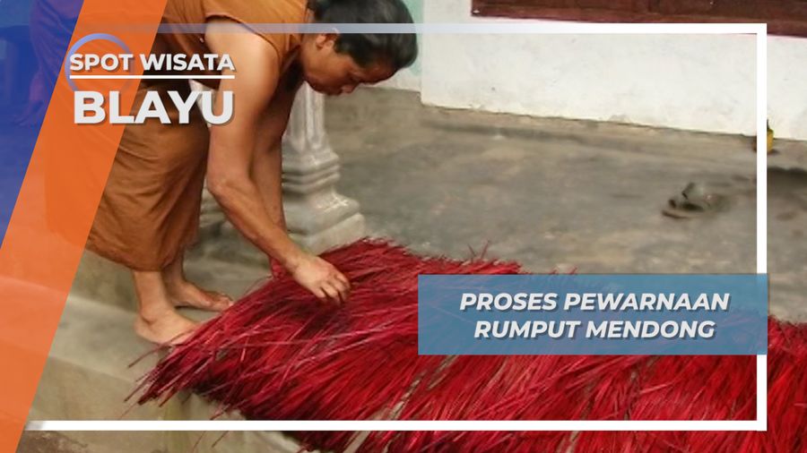 Mewarna Mendong, Kloso Menarik Dari Desa Blayu Wajak Malang