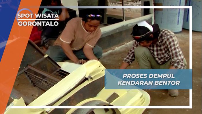 Perakitan Bumper, Proses Tersulit Dalam Memproduksi Bentor Gorontalo