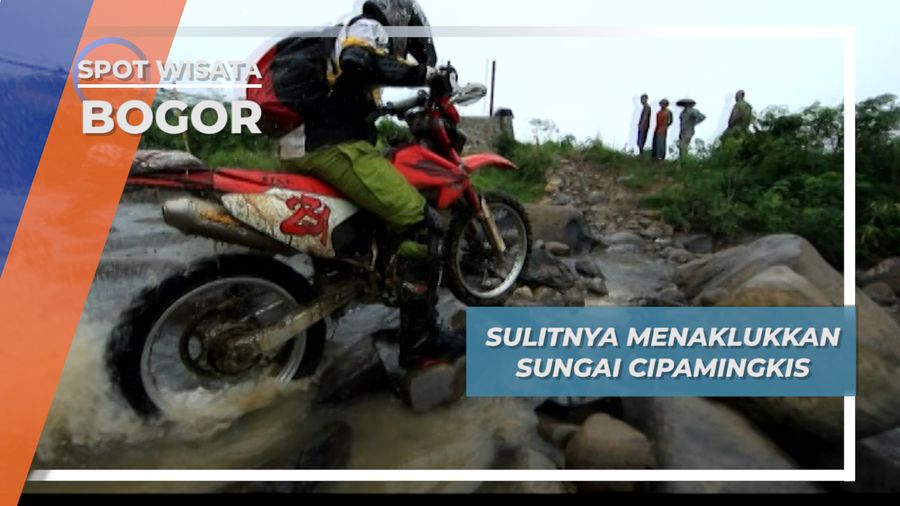 Arus Sungai Cipamingkis, Medan Sulit Jalur Cioray Bogor