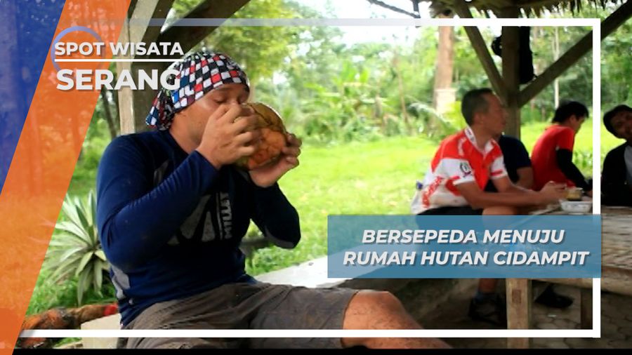 Bersepeda Menuju Rumah Hutan Cidampit, Serang