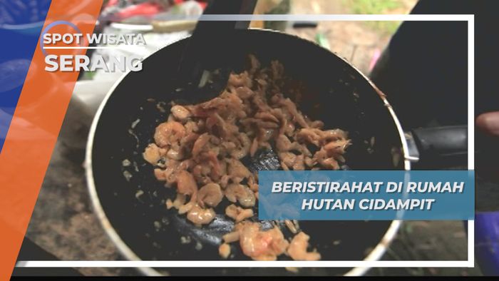 Kulineran di Rumah Hutan Cidampit Serang
