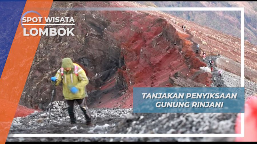 Suhu Nol Derajat, Tanjakan Pasir Penyiksaan Menjelang Puncak Rinjani Lombok 