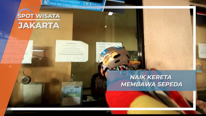 Bawa Sepeda Ke Stasiun Rangkas Bitung dari Beos Kota Jakarta