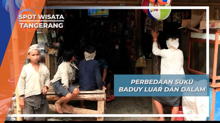 Baju Biru Baduy Luar dan Baju Putih Baduy Dalam Banten