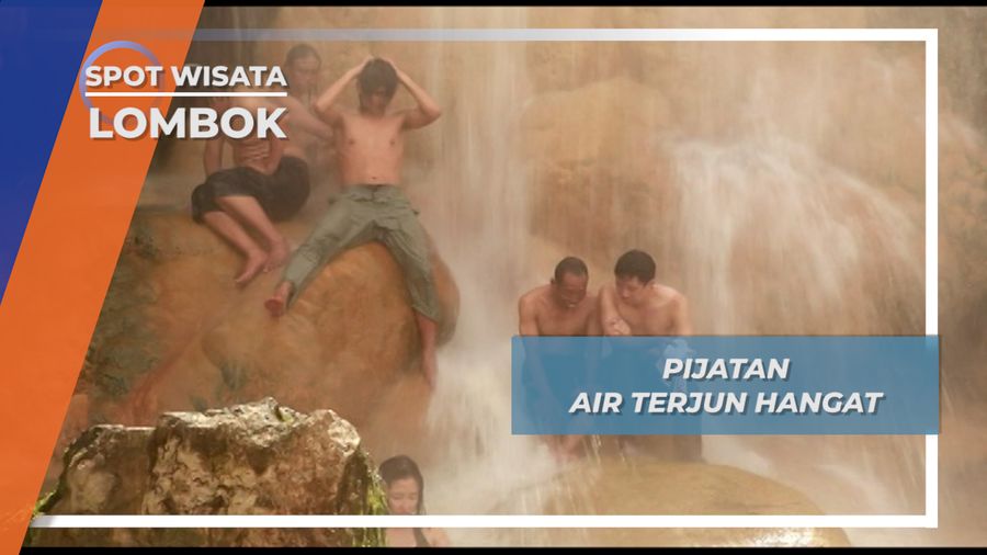 Terapi Pijat Air Terjun Hangat Gunung Rinjani Lombok