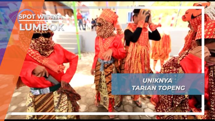Uniknya Tarian Topeng, Lumbok