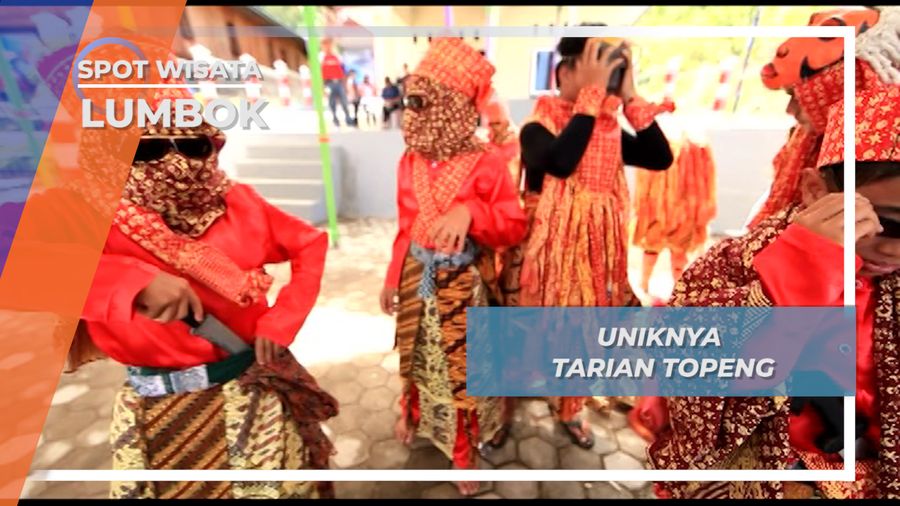Uniknya Tarian Topeng, Lumbok