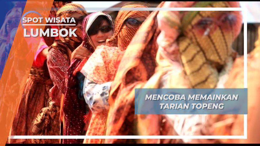 Fokus dan Kompak, Kunci Tarian Topeng Lumbok Lampung Barat