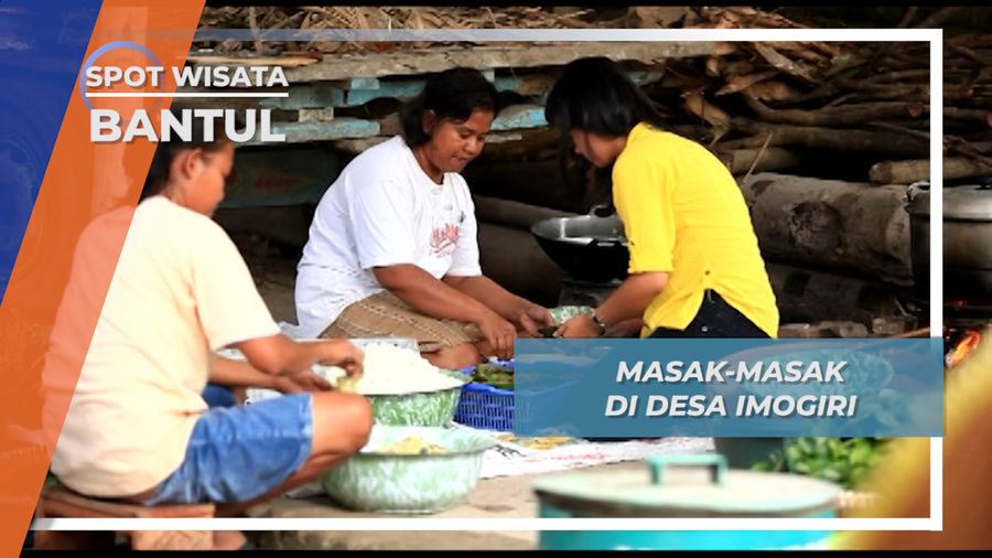 Serunya Masak Bersama Warga Desa Wisata Kebon Agung, Imogiri