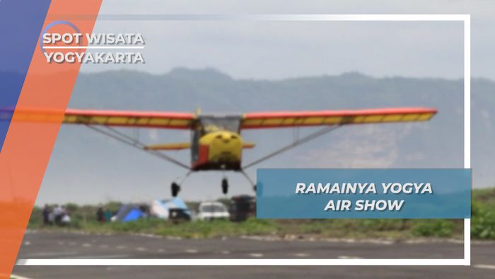 Atraksi Udara di Dirgantara  Yogya 