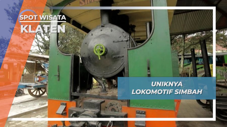 Keunikan Simbah, Lokomotif Tertua di Klaten