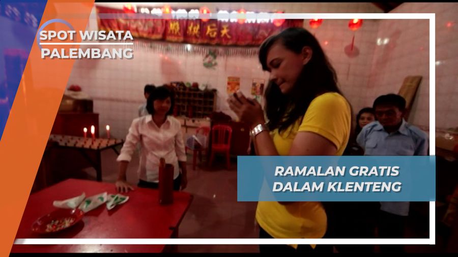 Ramalan dengan 100 Batang Bambu, Palembang