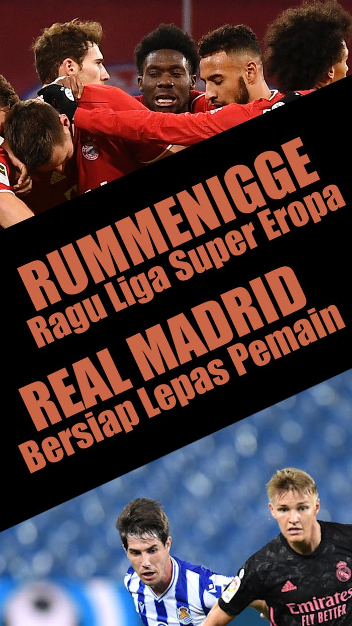 Bos Muenchen Ragu Liga Super Eropa, Madrid Bersiap Lepas Pemain