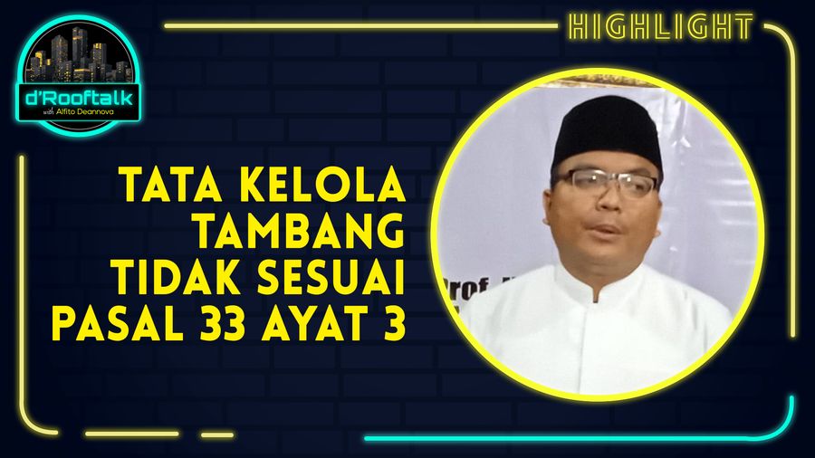 Denny Indrayana Harap Ada Evaluasi Tata Kelola Tambang dan Perkebunan