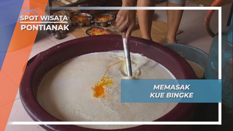Bingke, Kue Bunga Segi Enam dari Pontianak