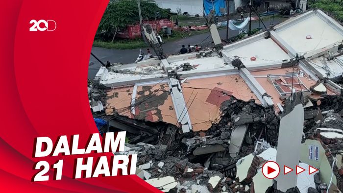 Data BMKG: Sudah Terjadi 54 Kali Gempa Bumi di 2021