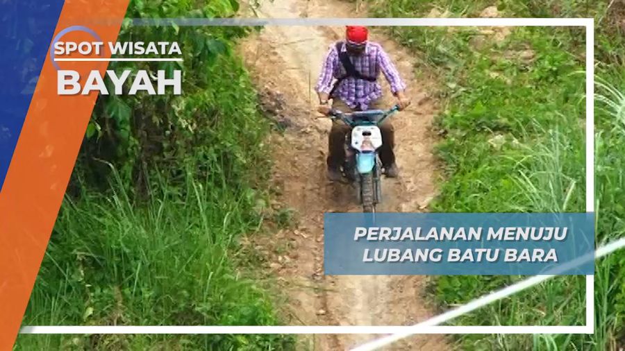 Mengendarai Motor Cross menuju Hutan Bayah Lebak Banten
