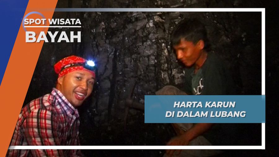 Harta Karun Hitam di Dalam Lubang Bayah Desa Sawarna Lebak Banten