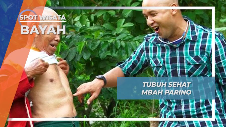 Tubuh Sehat ala Atlit Binaraga, Mbah Parino Romusha Bayah Lebak Banten