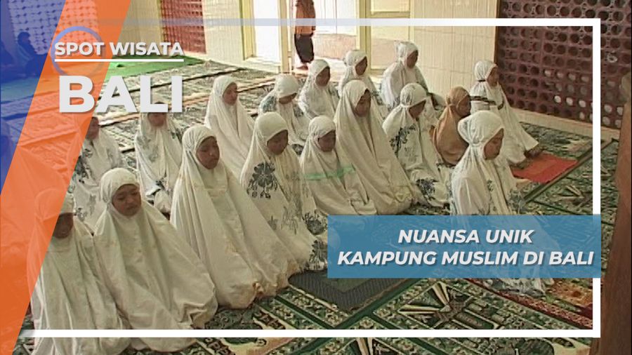 Suasana Unik Kampung Muslim Terbesar di Pulau Bali